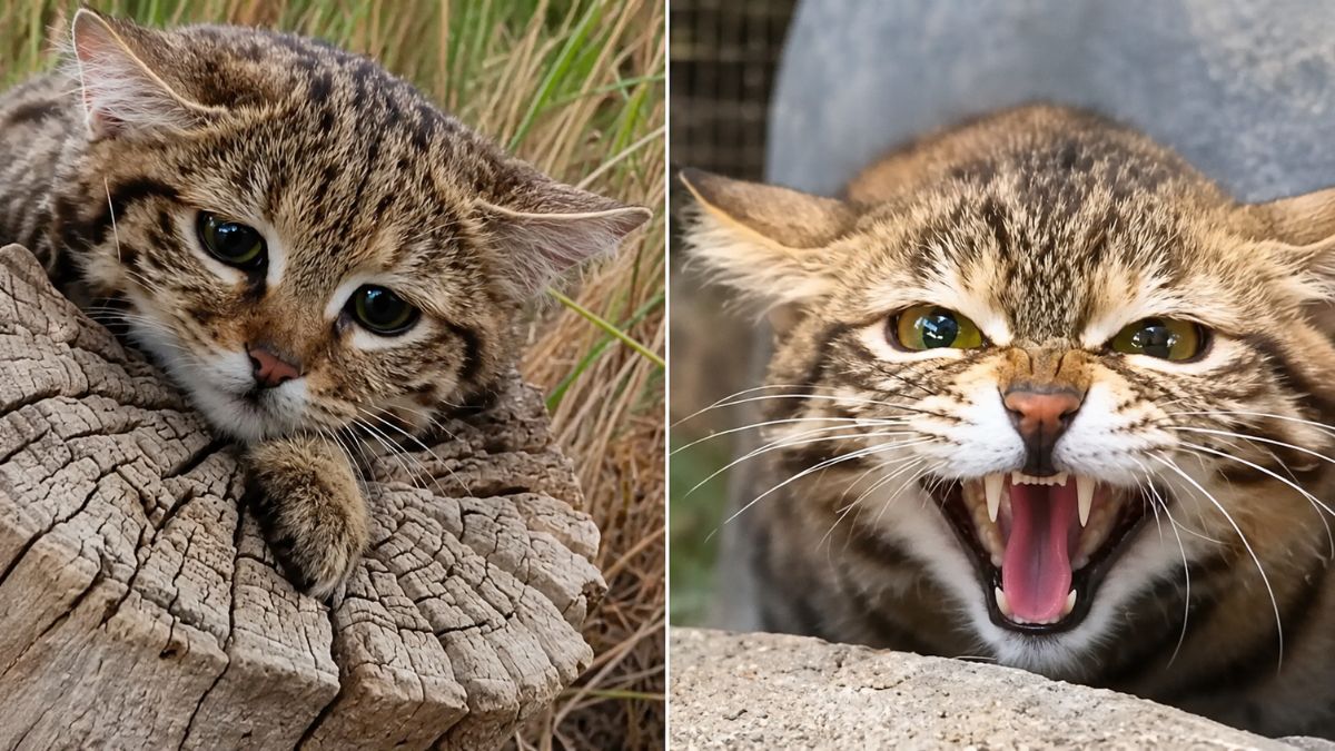 Black-Footed Cat Goes Viral as Tiny Predator With Shocking Hunting Skills
