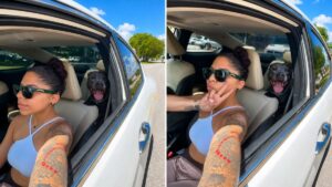 Rescue Dog Sandy Finds Happiness After Shelter Struggle With Her ‘Hero’ Mom
